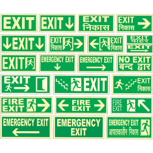 GLOW IN DARK (RADIUM LUMINSCENT SIGNS)