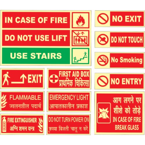 GLOW IN DARK (RADIUM LUMINSCENT SIGNS)